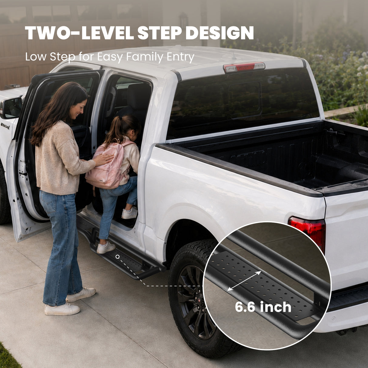 Fit for 2015-2026 Ford F-150 Running Boards Side Steps, Fit SuperCrew Cab ONLY