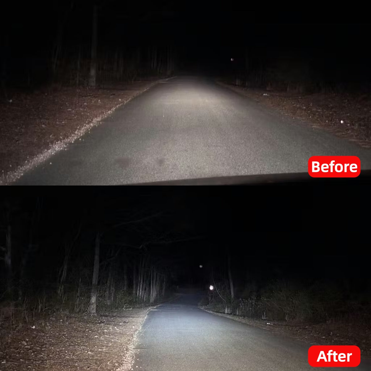 Lasfit LED headlight bulbs ultra brightness