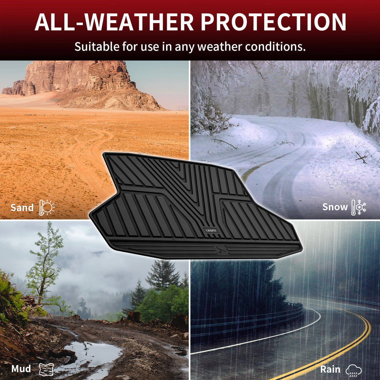 2022-2025 Honda Civic All-weather Cargo Mats