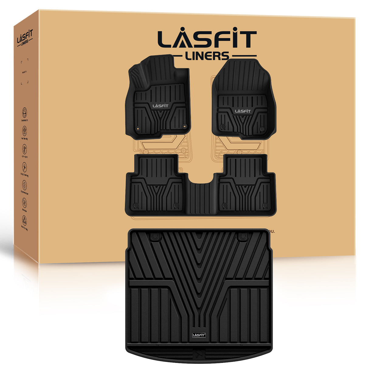 2017-2022 Honda CR-V Custom Floor Mats and Cargo Ma