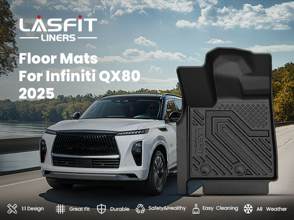all weather 2025 Infiniti QX80 floor mats