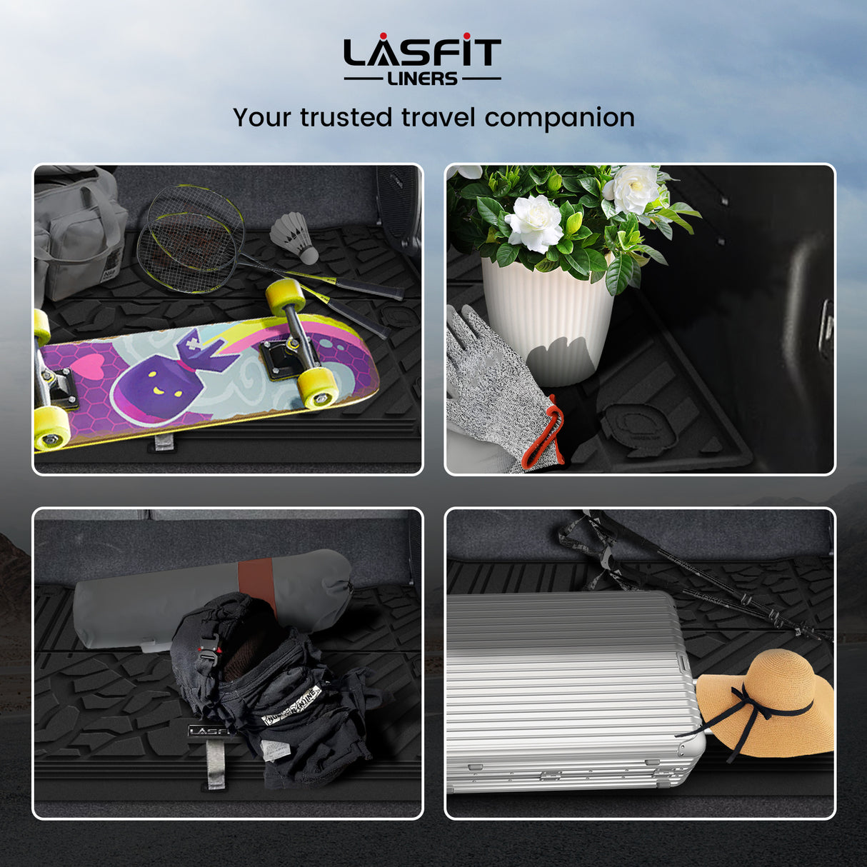 Fit for 2021-2025 Jeep Wrangler 4xe Floor Mats or Cargo Mat