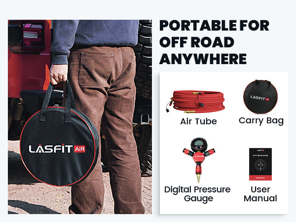 LASFIT H4 4-Tire Inflation/Deflation System