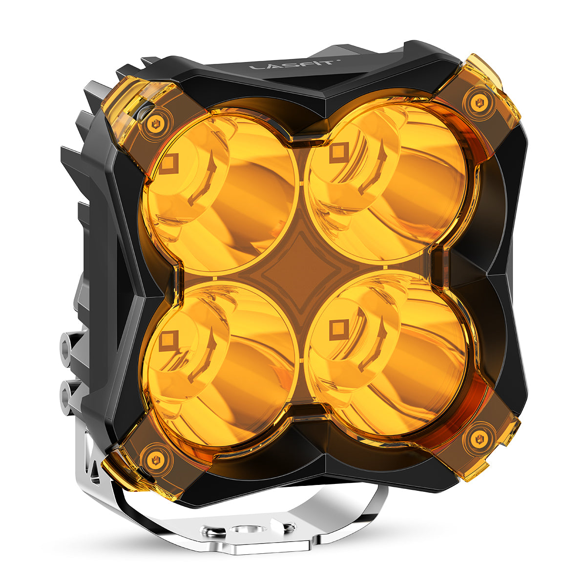 lasfit 5" amber auxiliary led spot lights