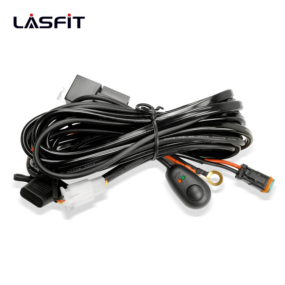 LASFIT Off-Road LED Light Bars 12 22 32 42 52 Inch Spot Flood Combo Single Row - White