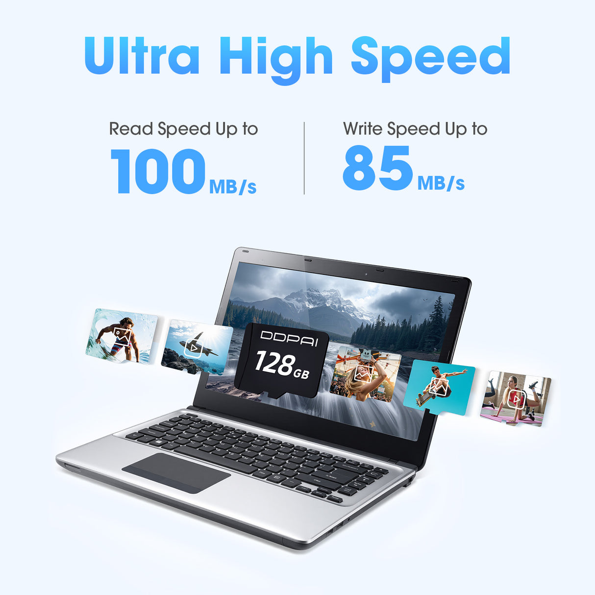 Z90 Max by DDPAI Microsd Card 128GB Ultra High Speed