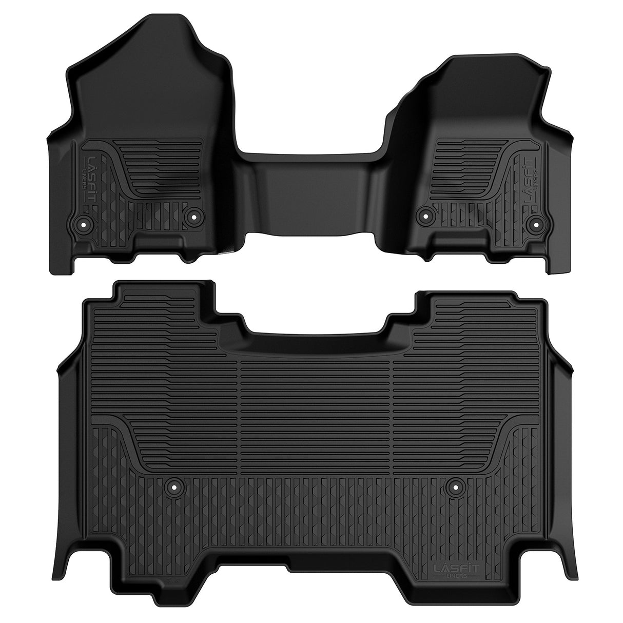 2019-2024 Ram 1500 Floor Mats Crew Cab Without Storage Fit Bench Seat