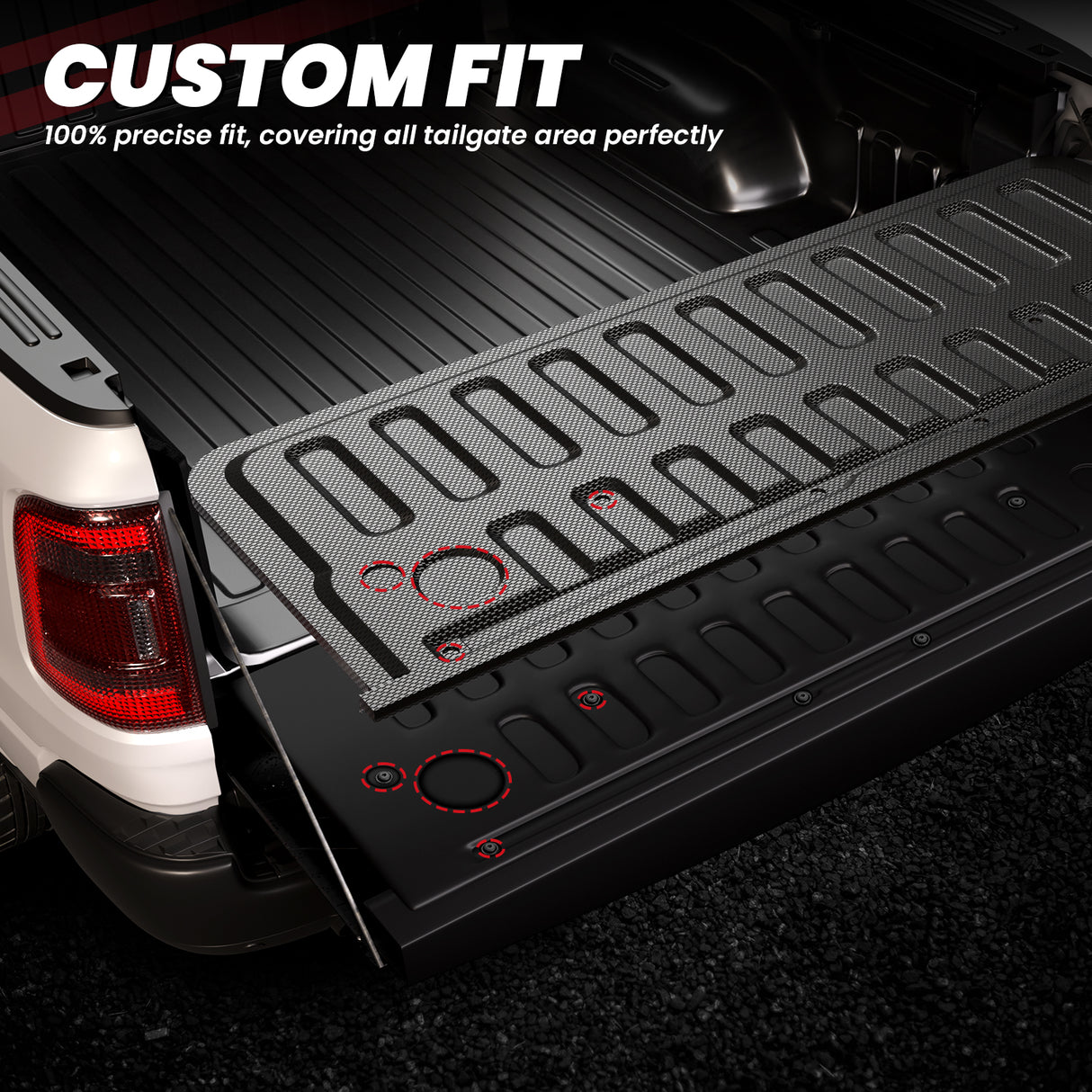2019-2025 Ram 1500 Custom Fit Truck Tailgate Mat