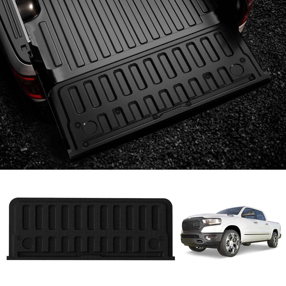 2019-2025 Ram 1500 Truck Tailgate Mat Custom