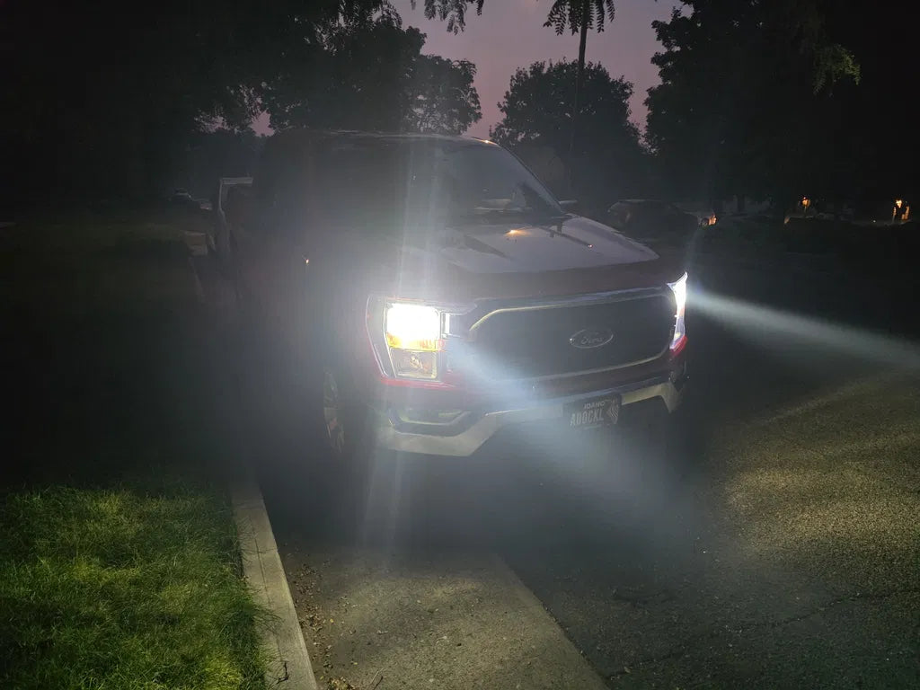 Fit for 2018-2023 Ford F-150 Custom H11 9005 LED Bulbs w/ Dust Cover | Pro-DC Series