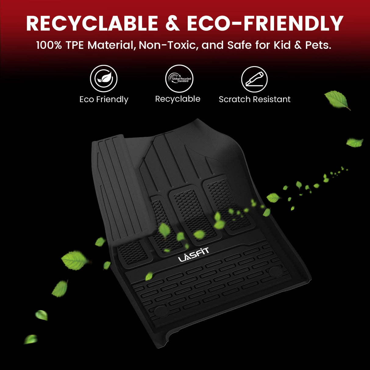 Fit for 2022-2025 Jeep Grand Wagoneer Floor Mats, Fit 7-seater Only