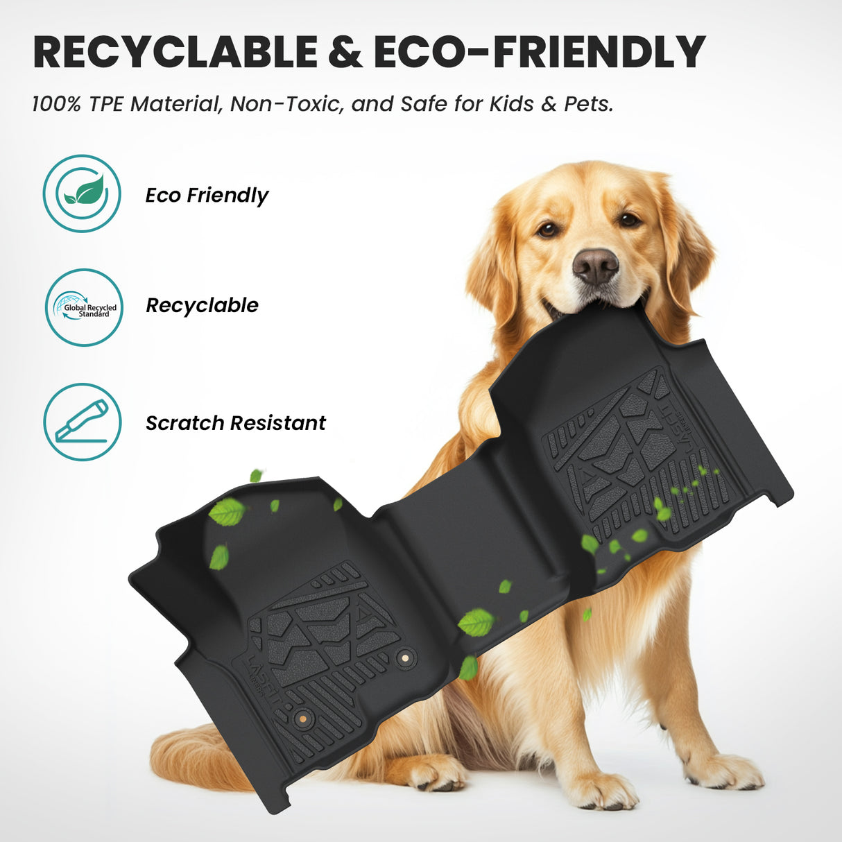 Fit for 2019-2026 Chevrolet Silverado 1500 Floor Mats, Fit Carpet Floor Only