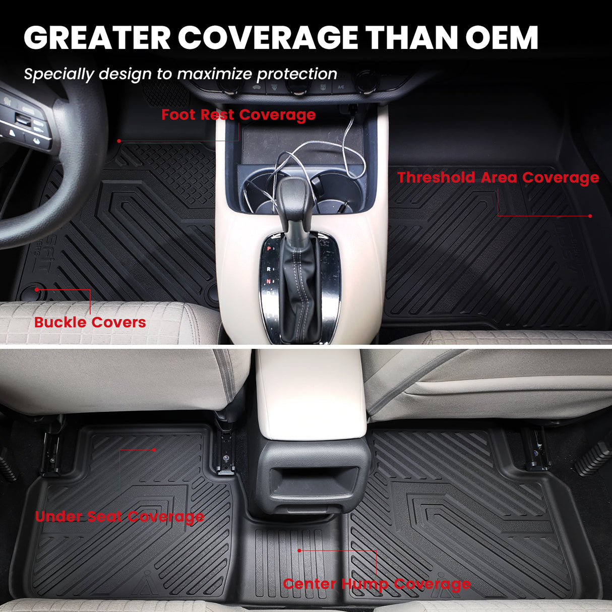 Chevrolet Traverse GMC Acadia Buick Enclave FloorMats
