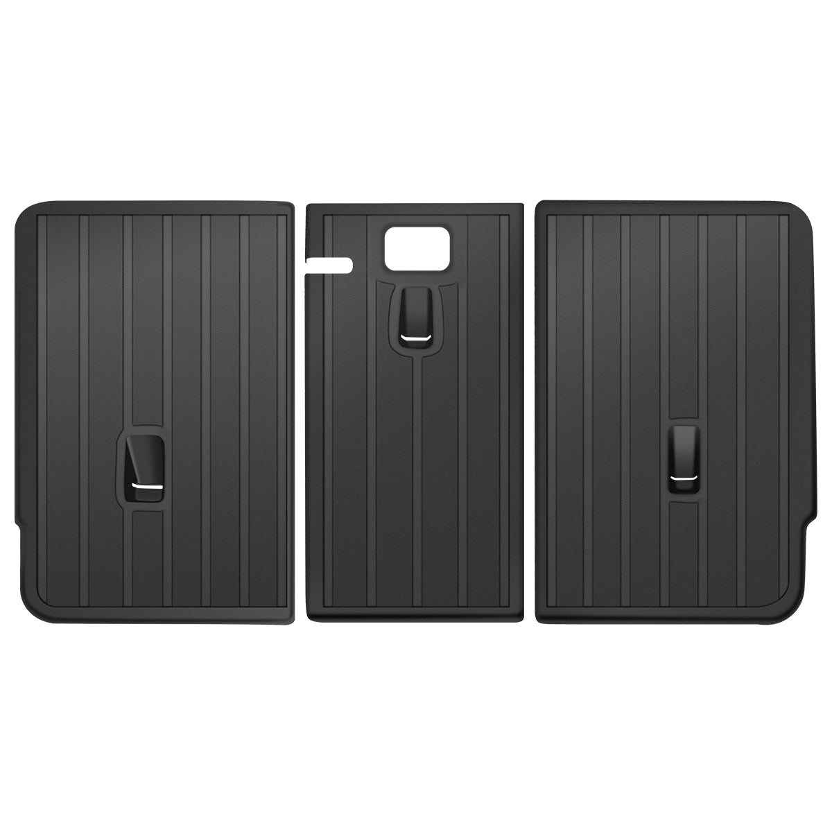 Fit For 2020-2025 Tesla Model Y Second Row Seats Back Cover Mats All Weather, Fit 5-Seater & 7-Seater