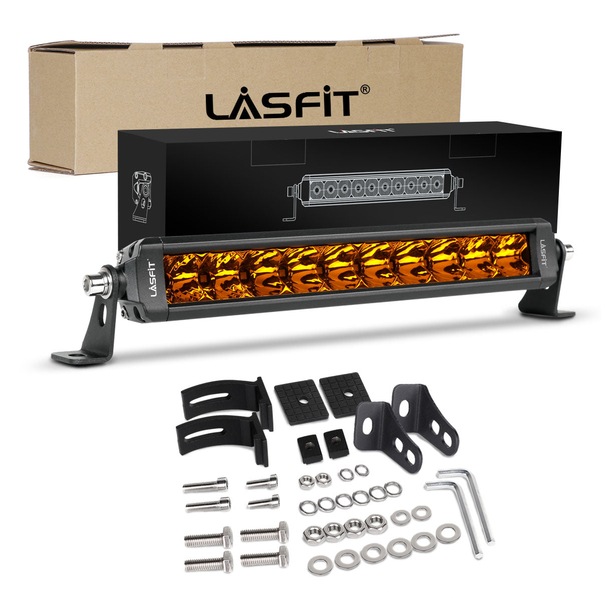 12 inch amber light bar