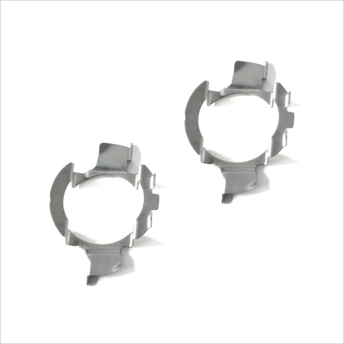 TK001 2x H7 LED Bulb Holder Adapter Retainer Fit for Mercedes-Benz Volkswagen