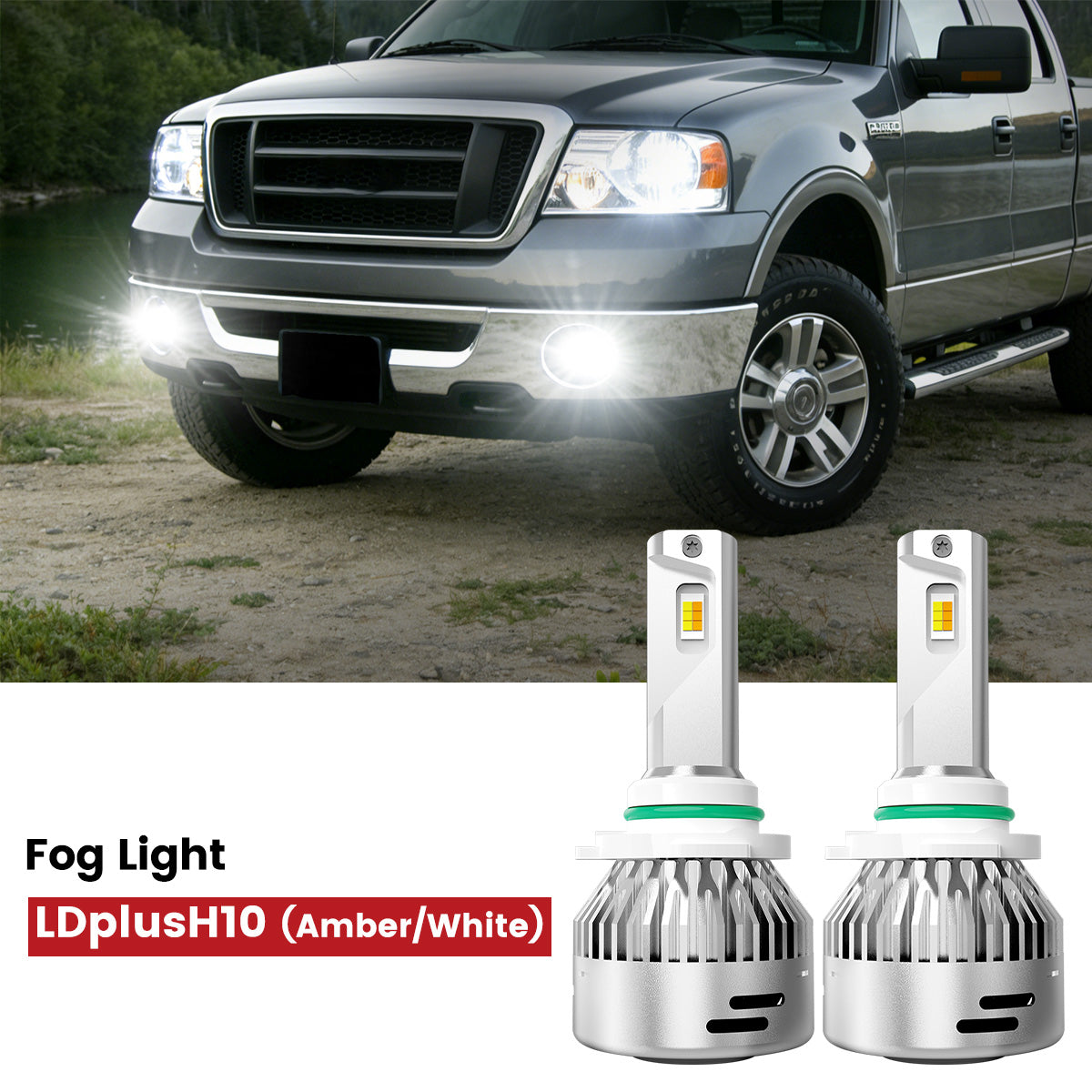 Lasfit H10 led fog lights fit for 2004-2008 Ford F-150