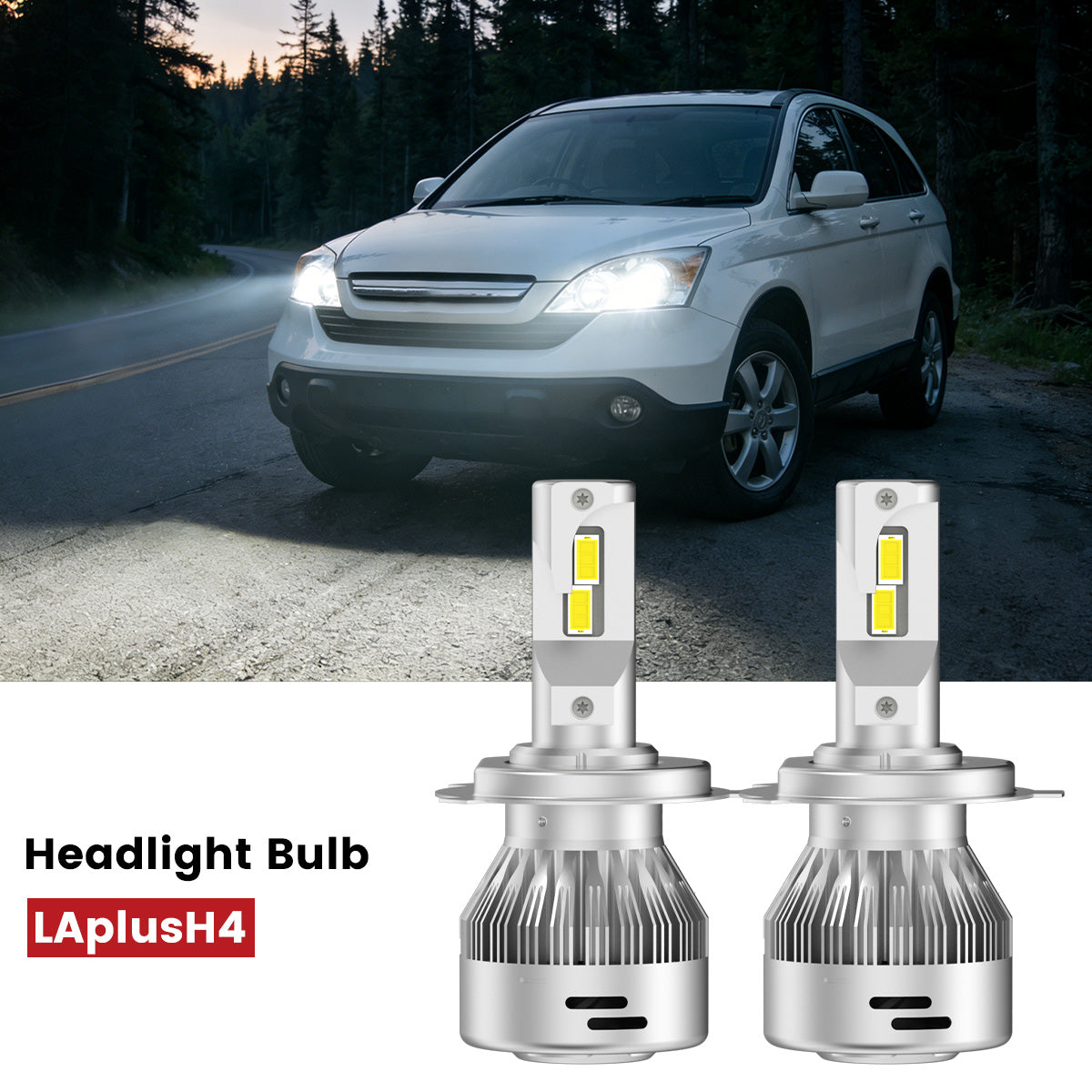 Lasfit H4 led headlight bulbs fit for 2007-2014 Honda CR-V