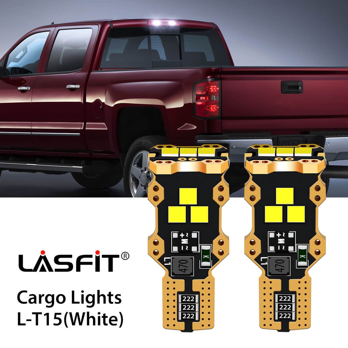 Lasfit 921 led cargo lights fit for 2007-2014 Chevy Silverado 2500 3500