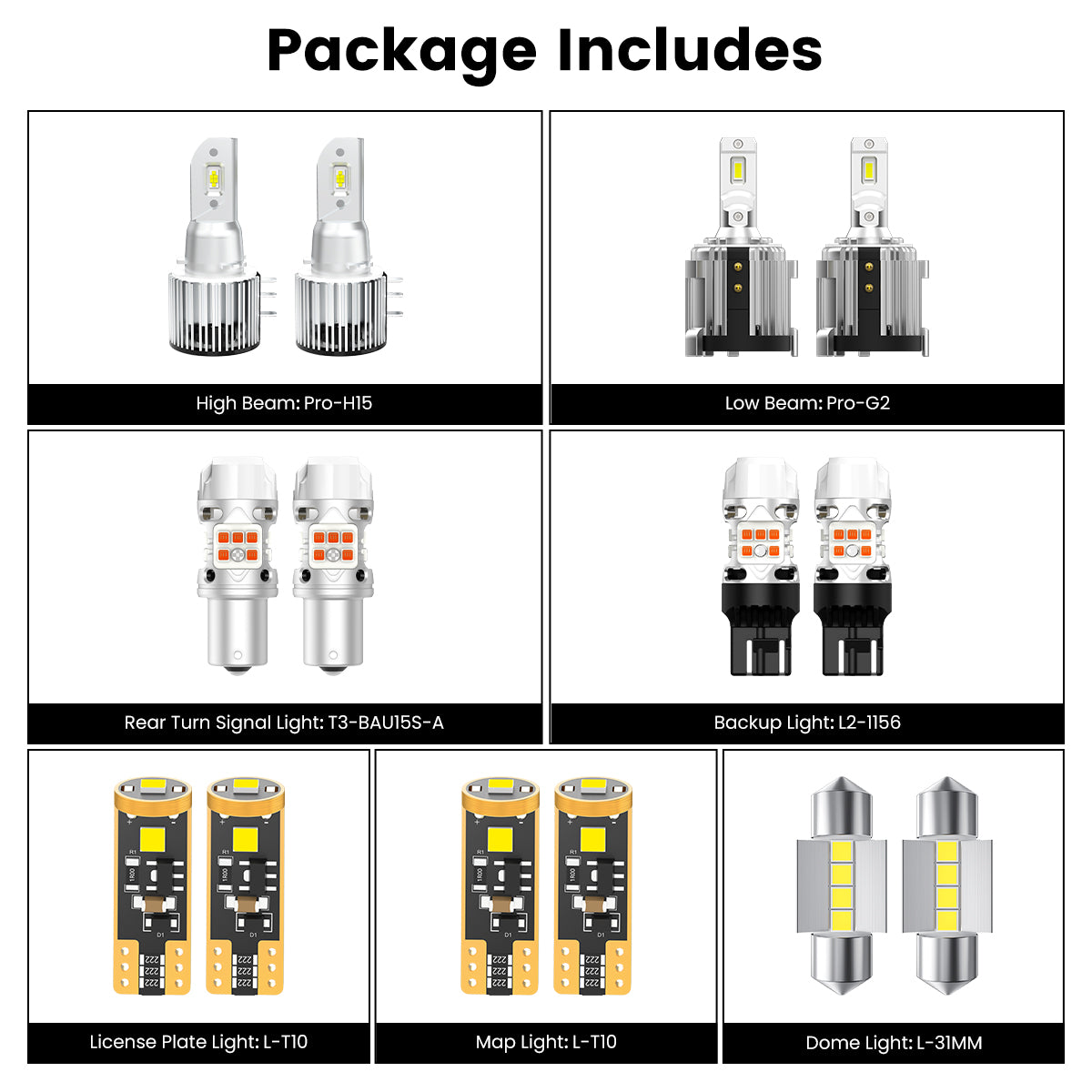 Fit for 2011-2014 Volkswagen Jetta Custom LED Bulbs Exterior Interior Light Plug n Play