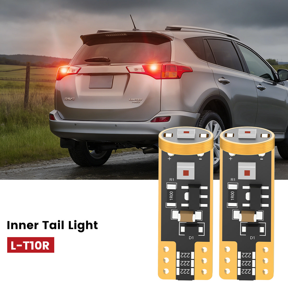 Lasfit 168 led inner tail lights fit for 2013-2015 Toyota RAV4