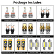 Lasfit combo package led bulbs for 2014-2016 Mazda 3 Hatchback Sport