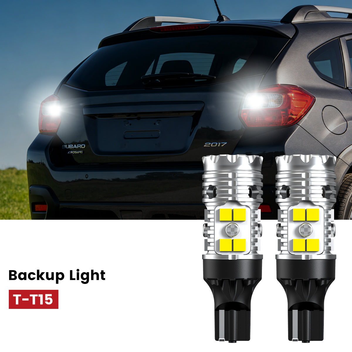 Lasfit 921 led backup lights fit for 2016-2017 Subaru Crosstrek