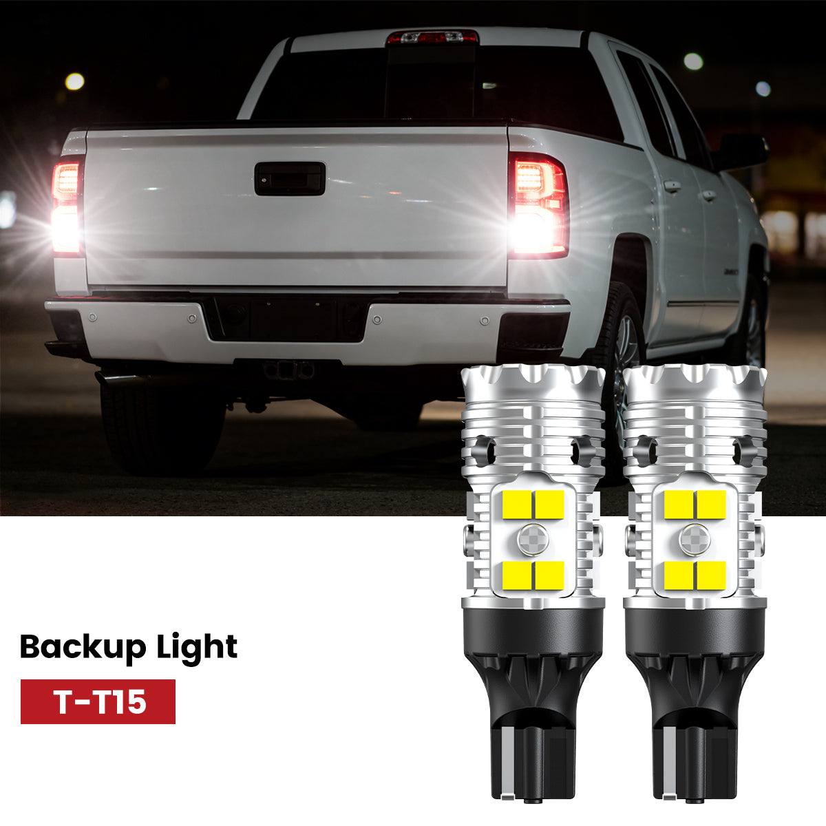 Lasfit 921 led backup lights fit for 2016-2018 Chevy Silverado 1500