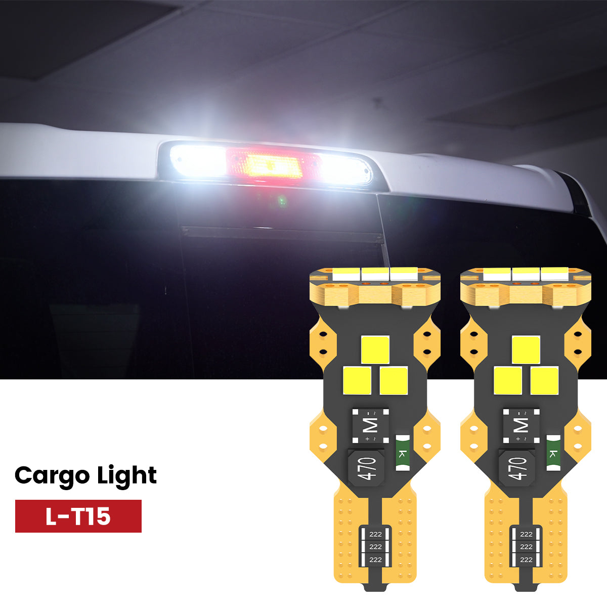 Lasfit 921 led cargo lights fit for 2016-2018 Chevy Silverado 1500