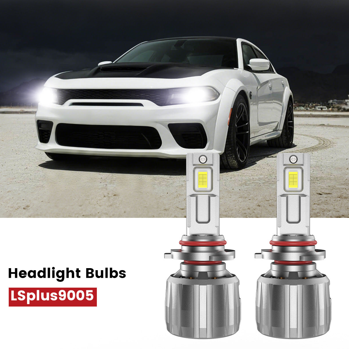 Lasfit 9005 led headlight bulbs fit for 2016-2021 Dodge Charger