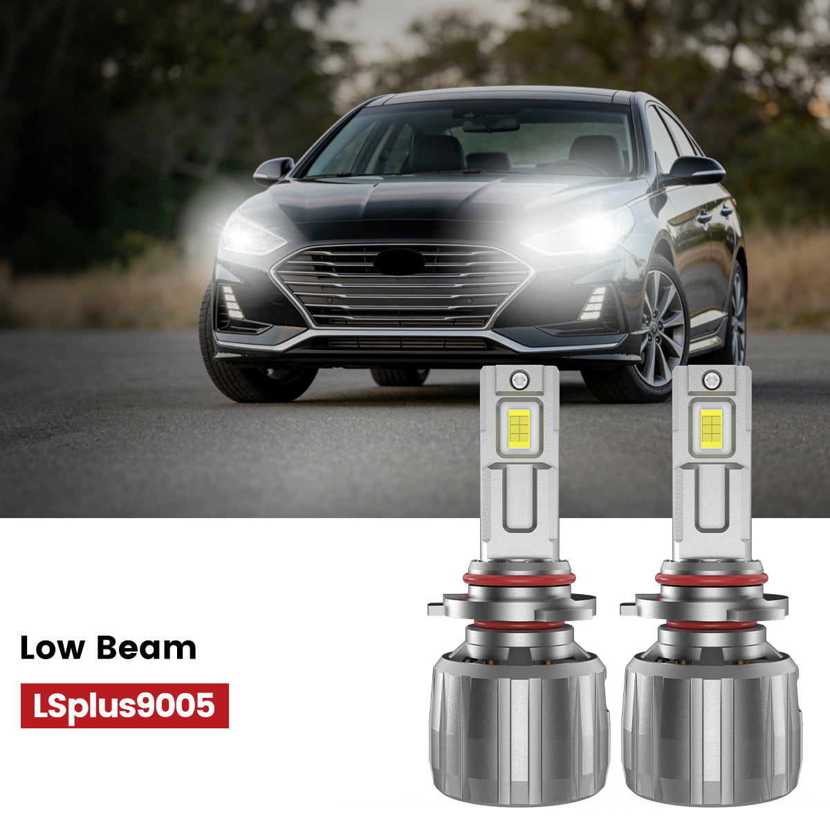 Lasfit 9005 led low beam bulbs fit for 2017-2019 Hyundai Sonata