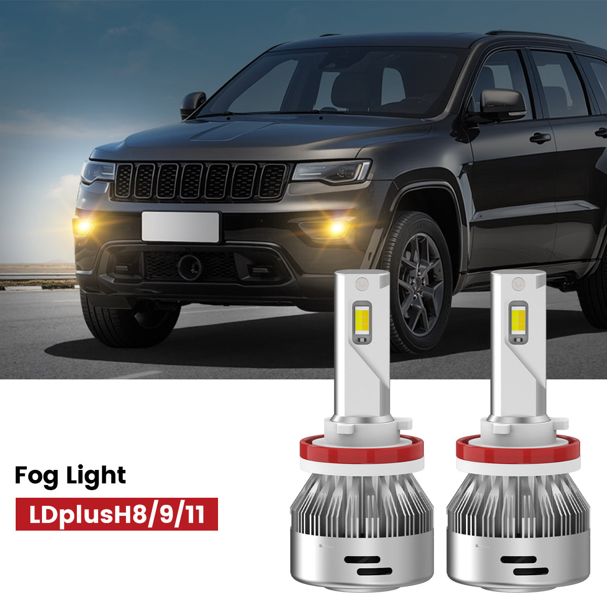Jeep Grand Cherokee 2020 LED fog light bulbs
