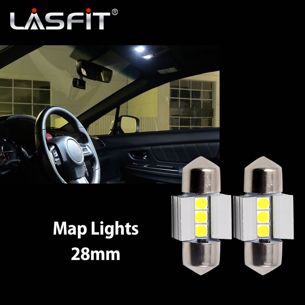 Fit for 2015-2017 Subaru WRX STI LED Bulbs Exterior Interior Lights