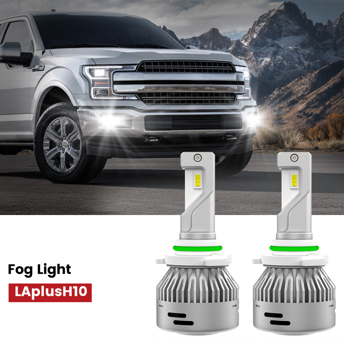 Lasfit H10 led fog lights fit for 2018-2020 Ford F-150