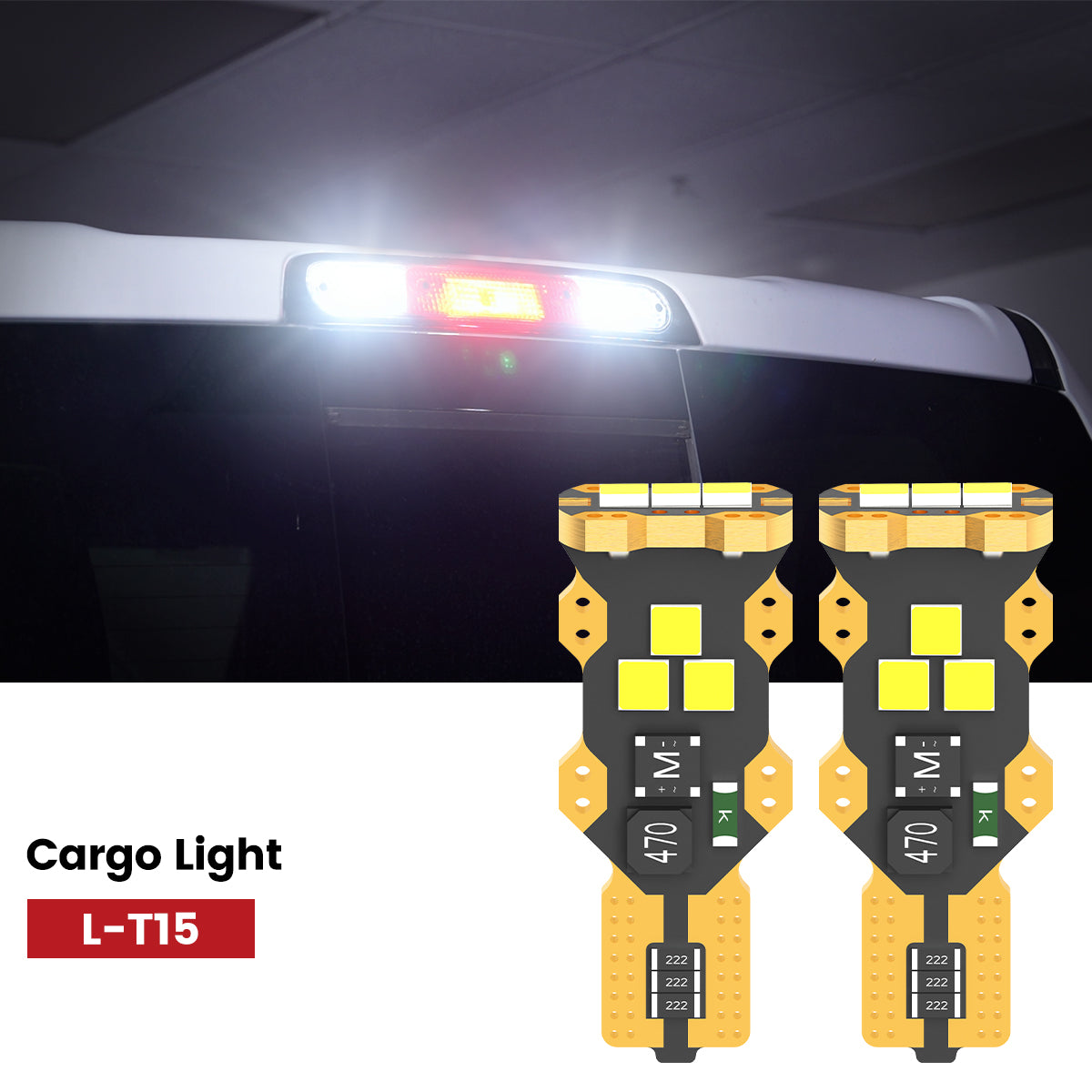 2018-2019 Ford F150 LED Cargo Area Light Upgrade LASFIT