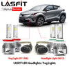 lasfit toyota C-HR chr 2018 2019 led headlight bulbs