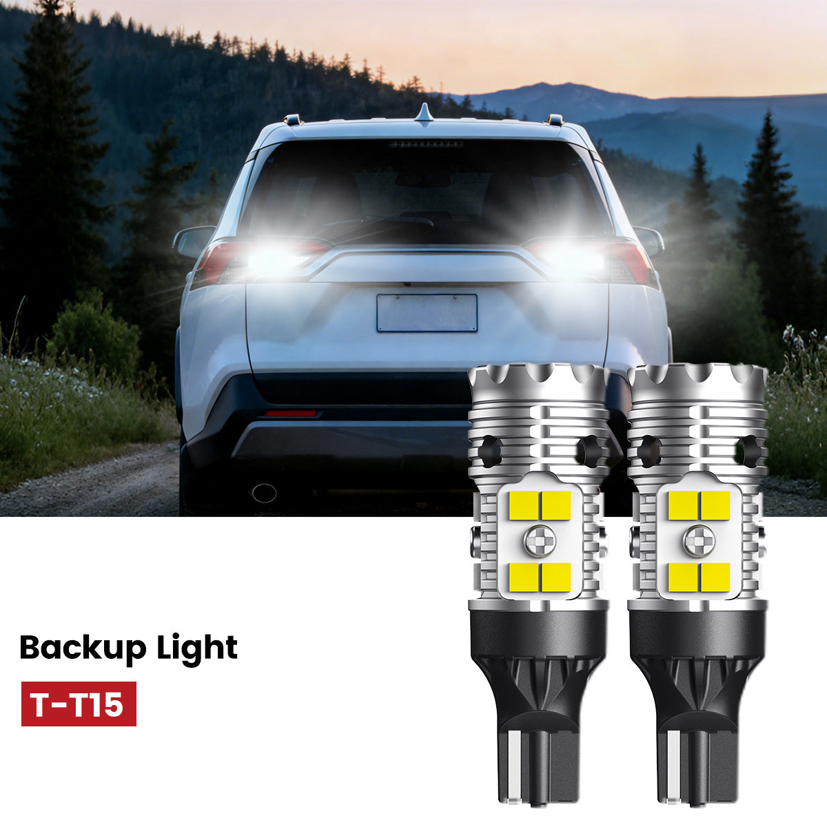 Lasfit 921 led backup lights fit for 2019-2021 Toyota RAV4