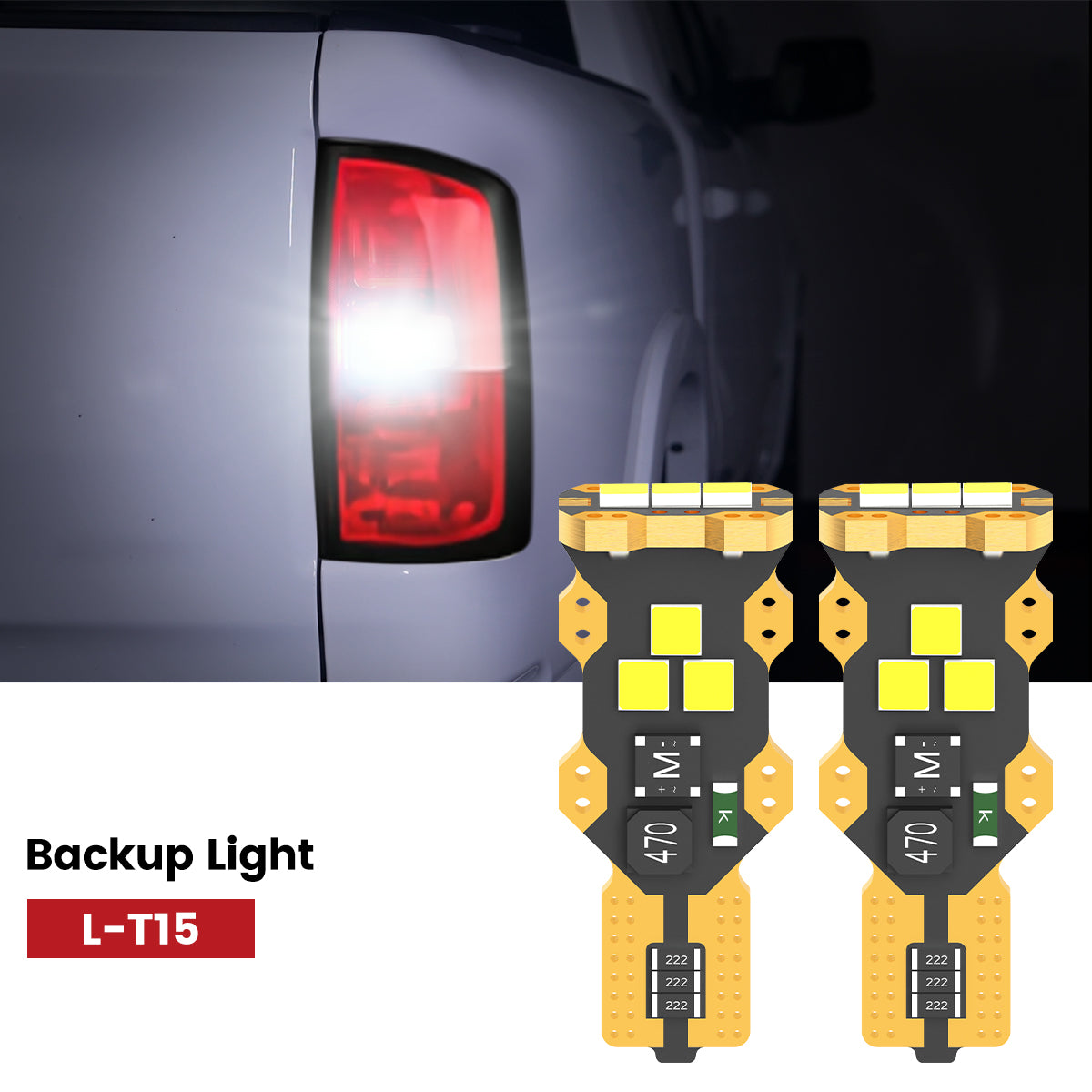 Lasfit 921 led backup lights fit for 2019-2022 Chevy Colorado