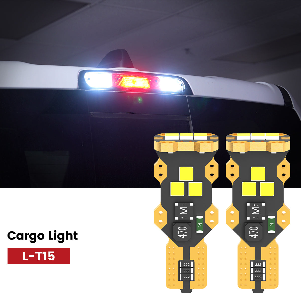 Lasfit 921 led cargo lights fit for 2019-2022 Chevy Colorado