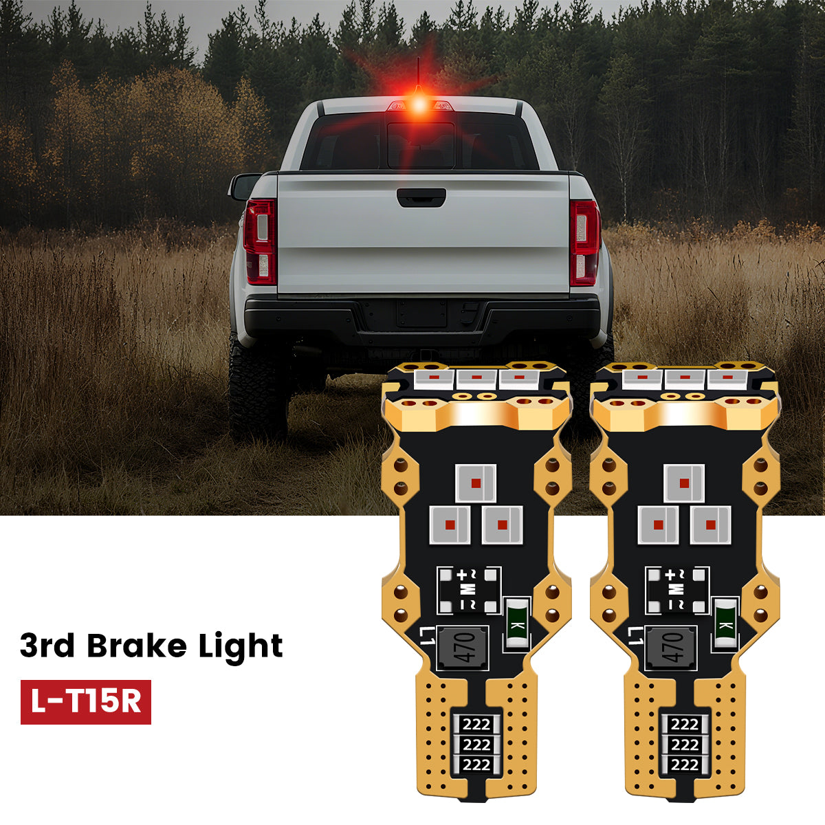 Lasfit 921 led 3rd brake lights fit for 2019-2023 Ford Ranger