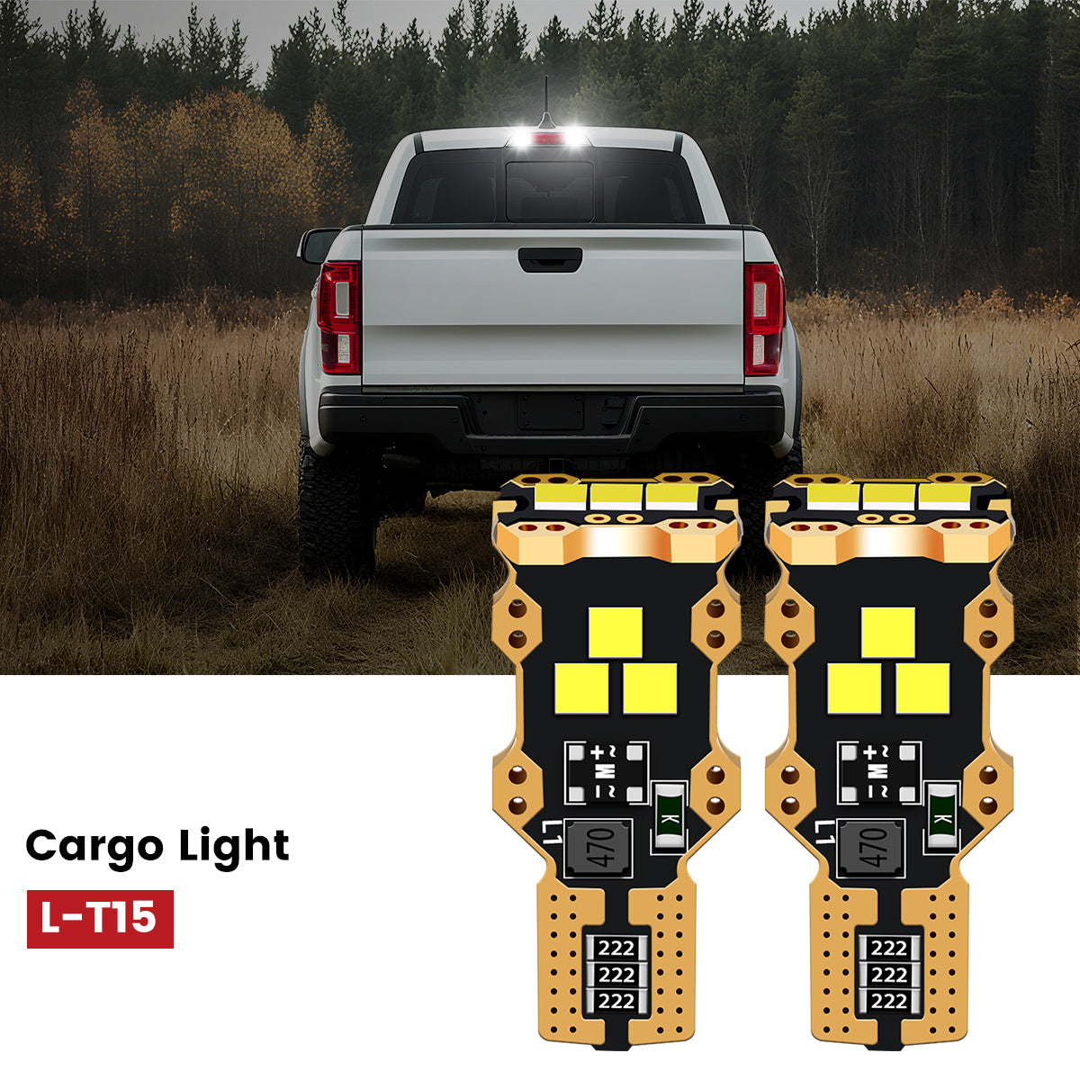 Lasfit 921 led cargo lights fit for 2019-2023 Ford Ranger