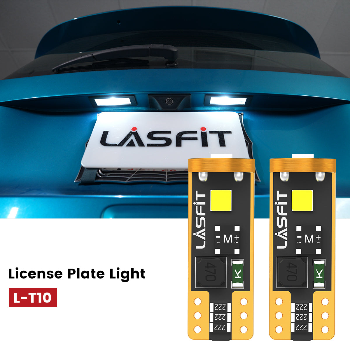 Lasfit 168 led license plate lights fit for 2019-2023 Jeep Renegade