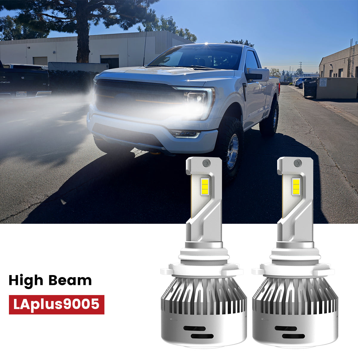 Lasfit 9005 led high beam bulbs fit for 2021-2023 Ford F150
