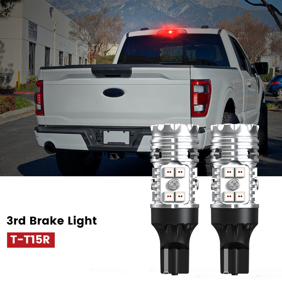L-T15R LED Bulbs fit for 2021-2023 Ford F-150 3rd brake lights