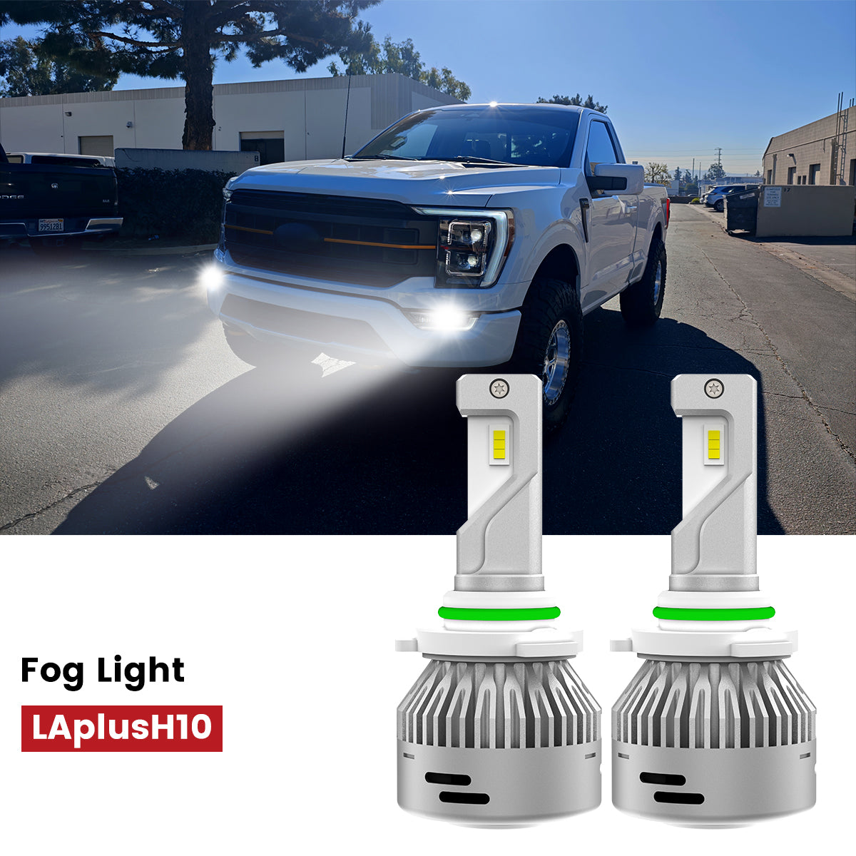 Lasfit H10 led fog lights fit for 2021-2023 Ford F-150