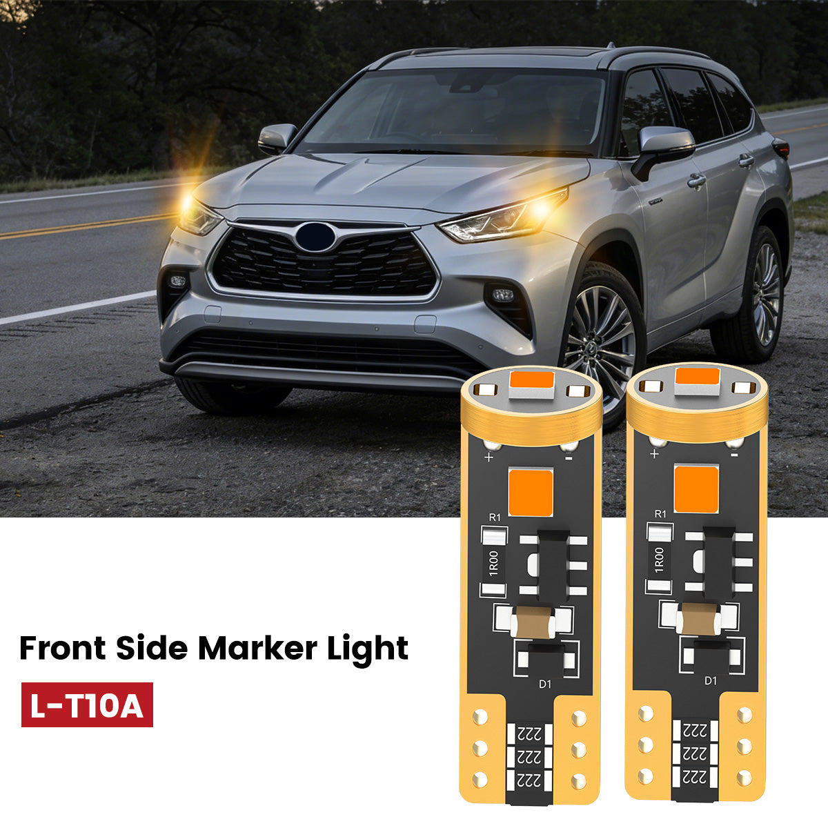 Fit for 2020-2026 Toyota Highlander LED Bulbs Upgrade