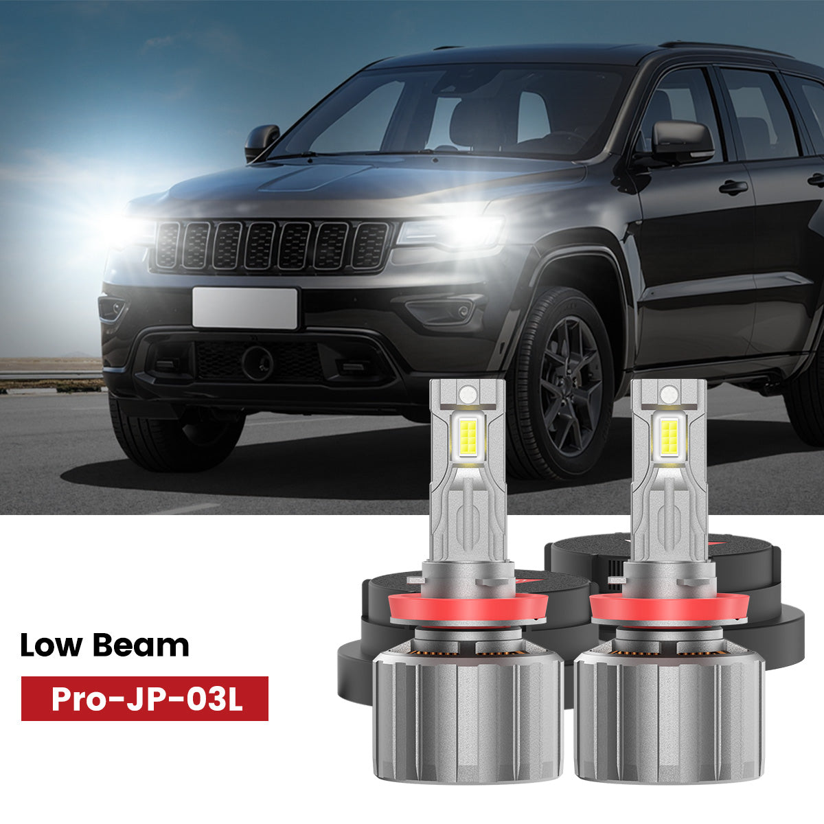 Custom Engineered for 2017-2022 Jeep Grand Cherokee LED Bulbs Upgrade | Tested and Verified
