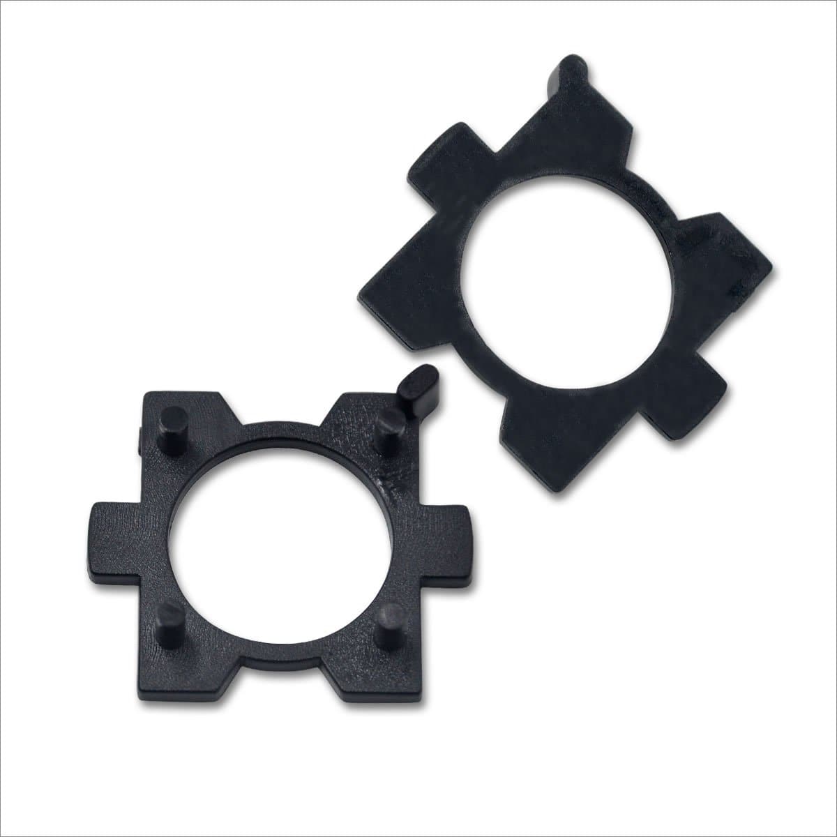 TK111 2x H7 LED Bulb Holder Adapter Retainer Fit For Mazda