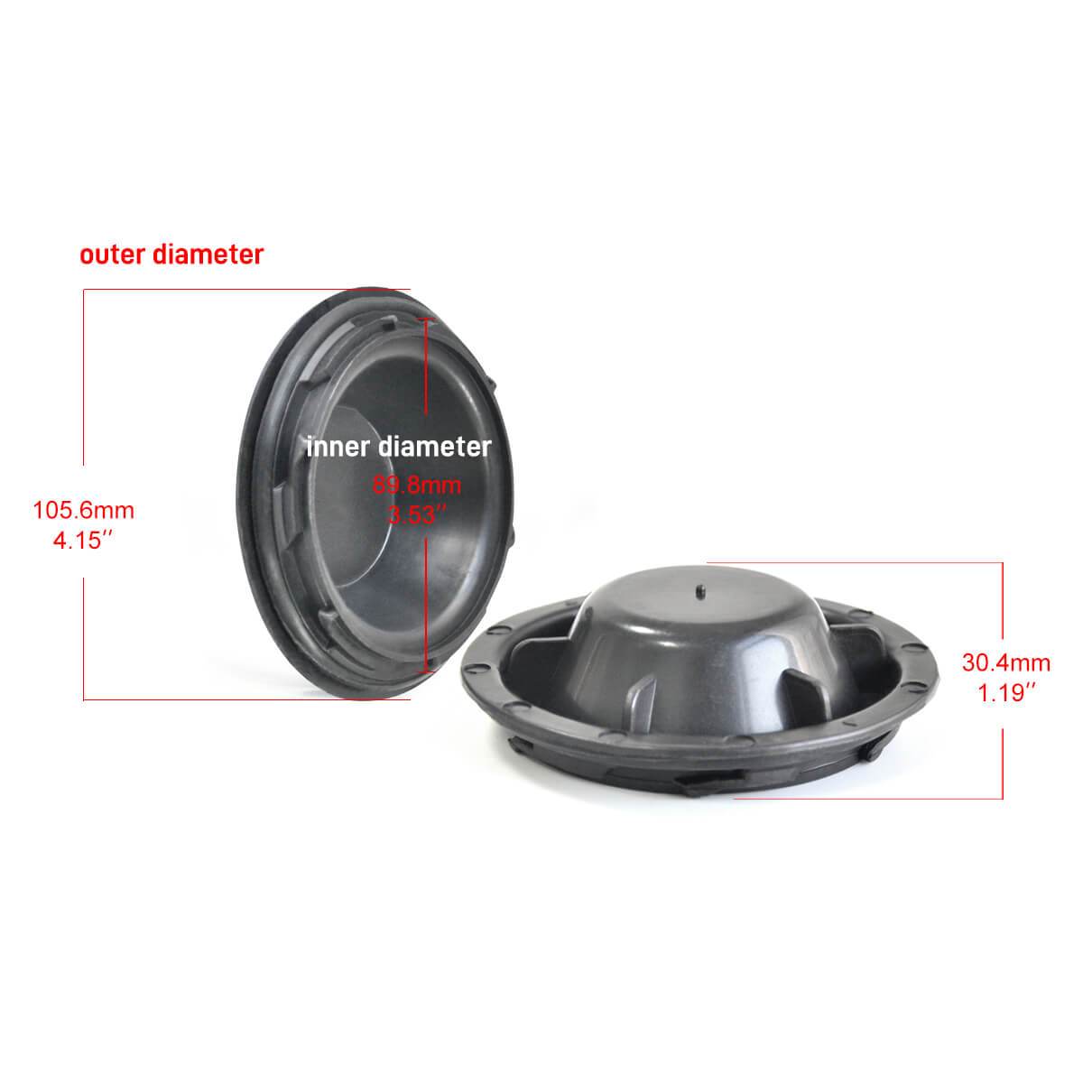 Fit for Chevrolet Equinox 2017 2018 LED Bulb Dust Cover Seal Cap Waterproof OEM Design