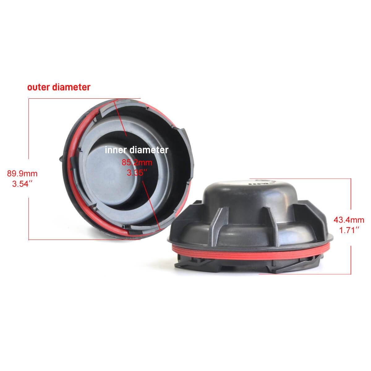 Dustproof Cover Waterproof Seal Cap OEM Design Fit for Kia Forte Sportage